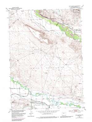 Mule Butte USGS topographic map 43108a6