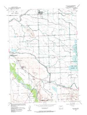 Pavillion USGS topographic map 43108b6