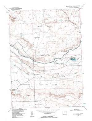 Mexican Pass Sw topo map