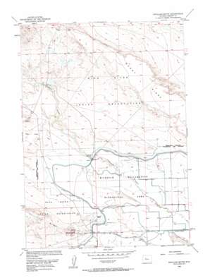 Pavillion Butte USGS topographic map 43108c6
