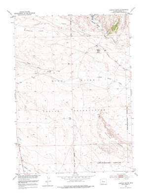 Lookout Butte USGS topographic map 43108c7