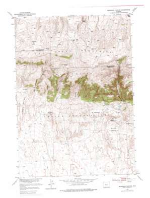 Morrison Canyon USGS topographic map 43108d3