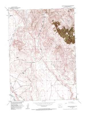Jenkins Mountain USGS topographic map 43108d5