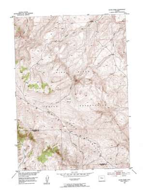 Kates Basin USGS topographic map 43108e5