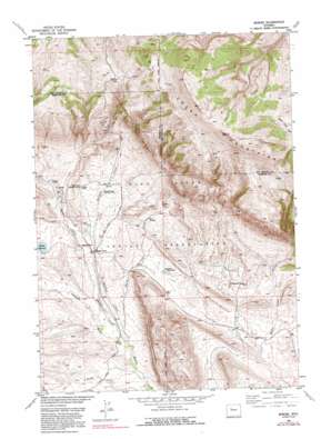 Bargee topo map