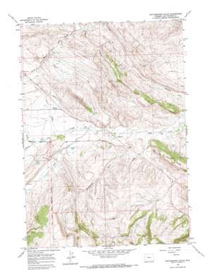 Rattlesnake Gulch USGS topographic map 43108f3