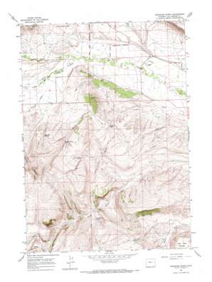 Arapahoe Ranch topo map