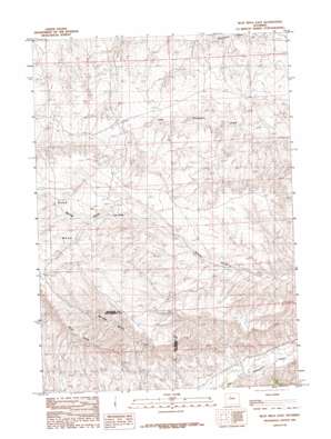 Blue Mesa East USGS topographic map 43108h3