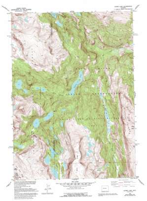 Alpine Lake USGS topographic map 43109a4