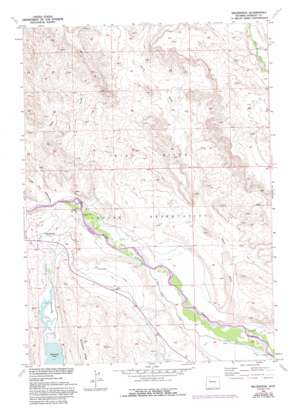 Crow Mountain USGS topographic map 43109d3