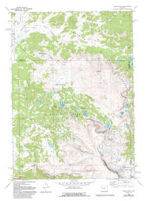 Union Peak USGS topographic map 43109d7