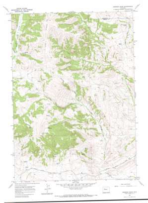 Johnson Draw USGS topographic map 43109e2
