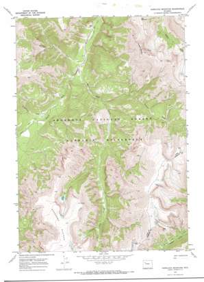 Hardluck Mountain USGS topographic map 43109h6