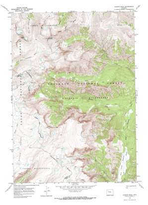 Younts Peak topo map