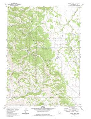 Poison Creek USGS topographic map 43111b7