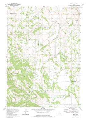 Bone USGS topographic map 43111c7
