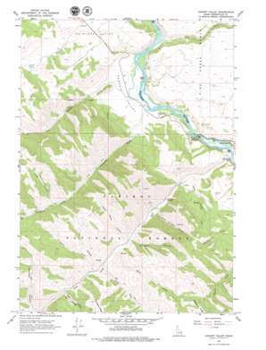 Conant Valley topo map
