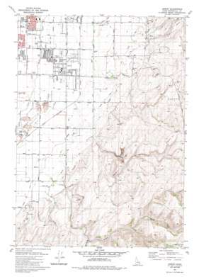 Ammon USGS topographic map 43111d8