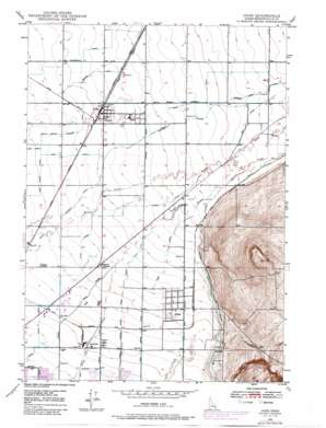 Ucon USGS topographic map 43111e8