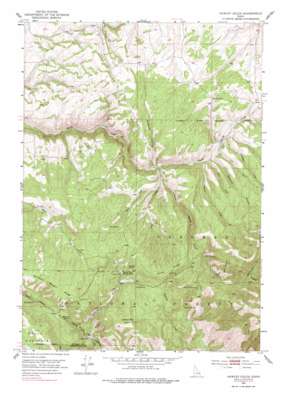 Hawley Gulch USGS topographic map 43111f5