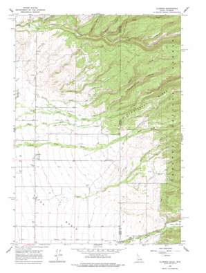 Clawson USGS topographic map 43111g1