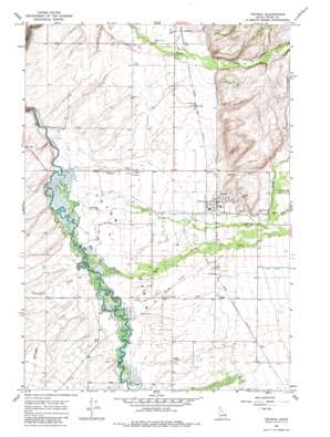 Tetonia USGS topographic map 43111g2