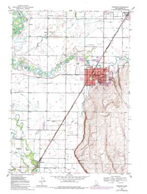 Rexburg USGS topographic map 43111g7