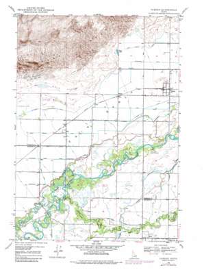 Parker USGS topographic map 43111h7