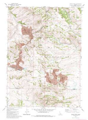 Lincoln Peak USGS topographic map 43112a1