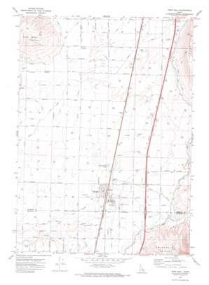 Fort Hall USGS topographic map 43112a4