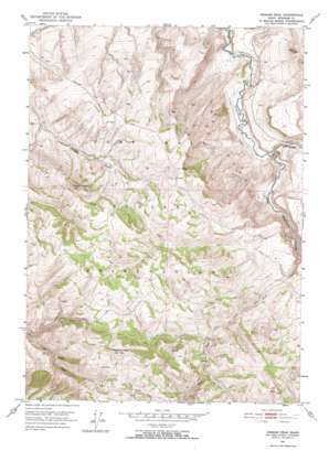 Higham Peak USGS topographic map 43112b1