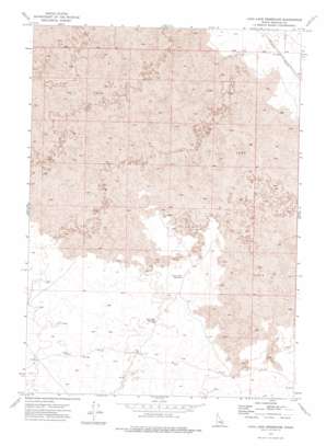 Lava Lake Reservoir USGS topographic map 43112c7