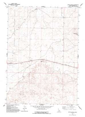 Kettle Butte USGS topographic map 43112e4