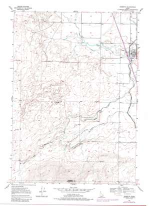 Roberts USGS topographic map 43112f2