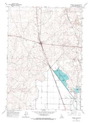 Market Lake USGS topographic map 43112g2