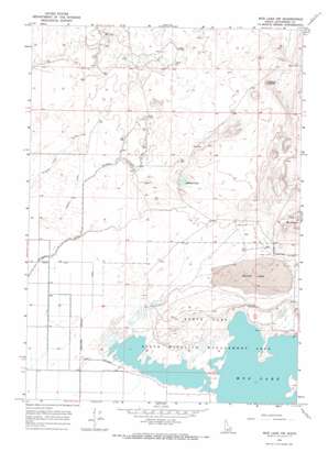 Mud Lake NW USGS topographic map 43112h4