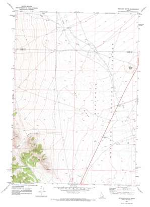Richard Butte USGS topographic map 43112h7