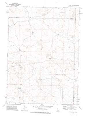 Mosby Well USGS topographic map 43113a1