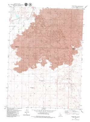 Pagari Well USGS topographic map 43113b8