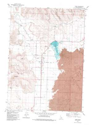 Carey USGS topographic map 43113c8
