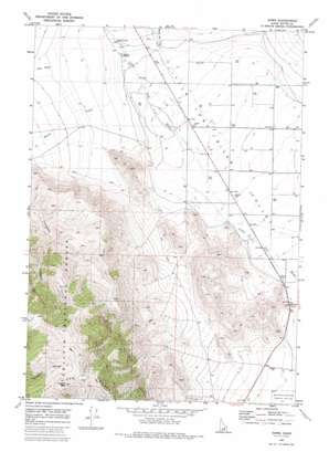 Howe USGS topographic map 43113g1