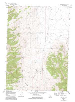 Arco Pass USGS topographic map 43113g2