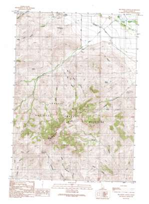 Big Blind Canyon USGS topographic map 43113g5