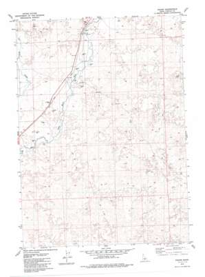 Fairfield USGS topographic map 43114a1