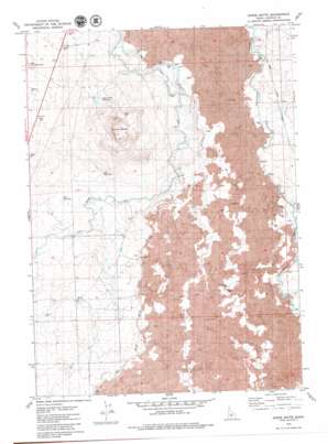 Kinzie Butte USGS topographic map 43114a3
