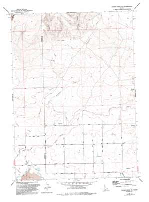 Thorn Creek SE USGS topographic map 43114a5