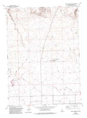 Thorn Creek SW USGS topographic map 43114a6