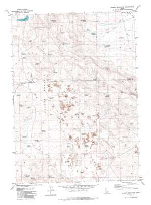 Magic Reservoir West USGS topographic map 43114b4