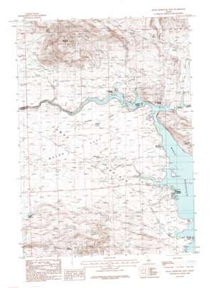 Magic Reservoir West USGS topographic map 43114c4