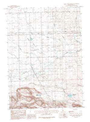 Spring Creek Reservoir USGS topographic map 43114c6